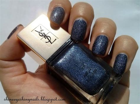 old: shine eye's shiny nails: ysl night escape (savage escape)